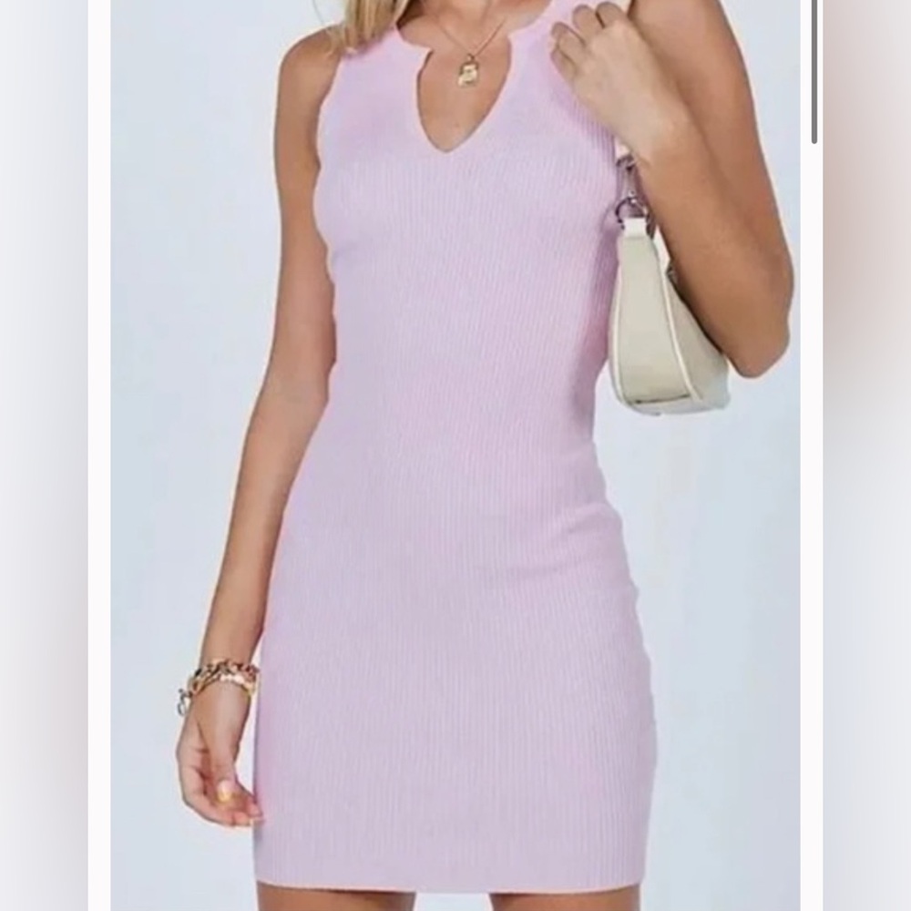 Princess Polly Zandera Mini Bubblegum Pink Dress